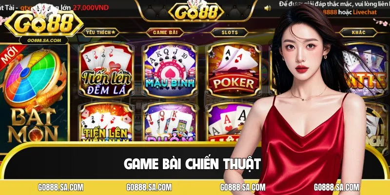 Game bài đổi thưởng tại GO88 thu hút đông đảo hội viên