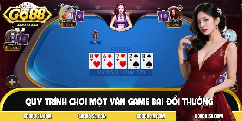 Cách tham gia trang web và chơi một ván bài